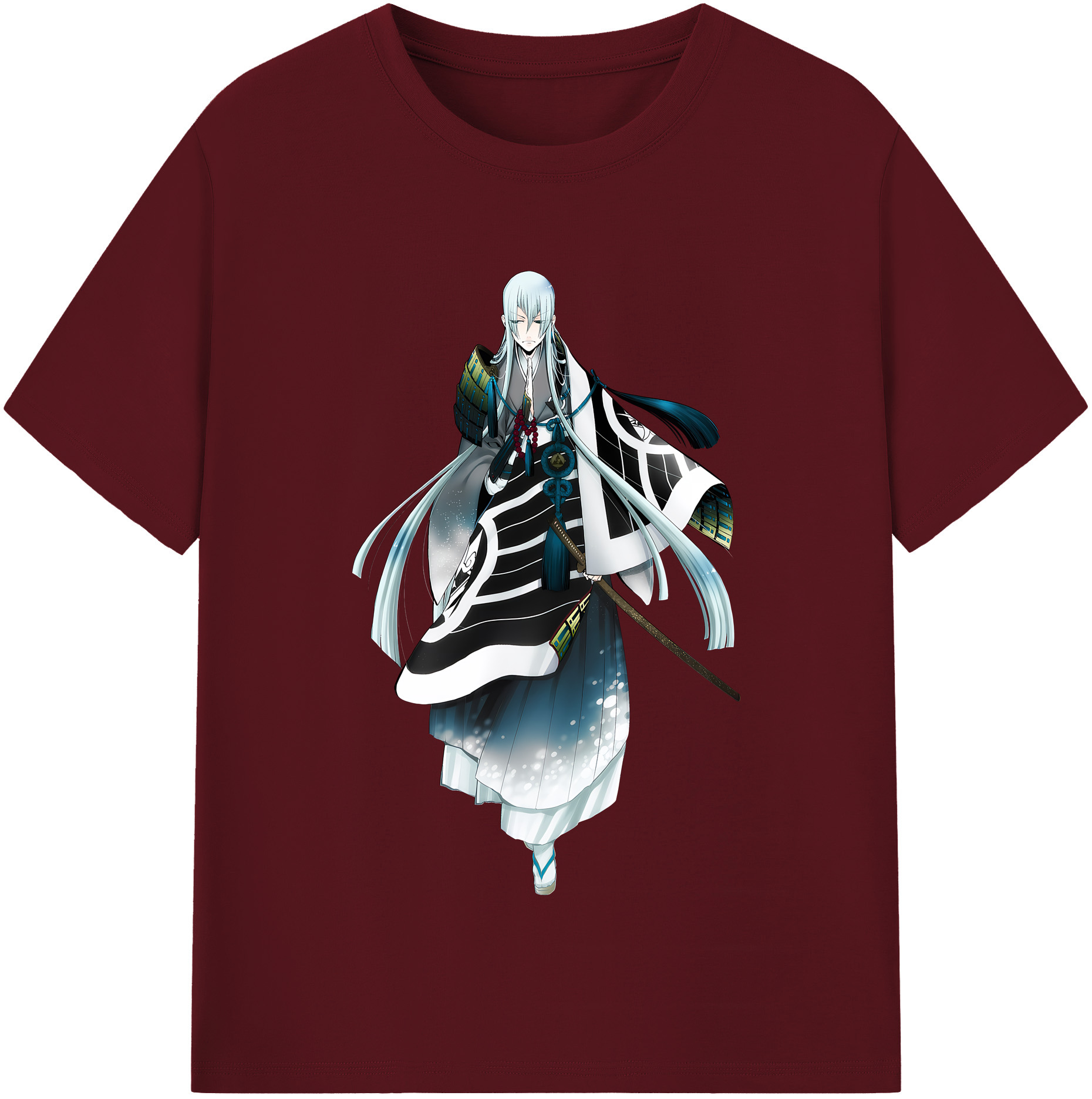 （画像用） 刀剣乱舞 Touken Ranbu 綿100％半袖Tシャツ（フロントプリント）